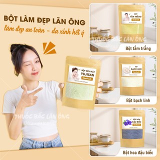 20 loại bột tự chọn, cần tây, rau má, cam thảo, đậu đỏ, yến mạch, quế, ngũ vị hương, bạch linh