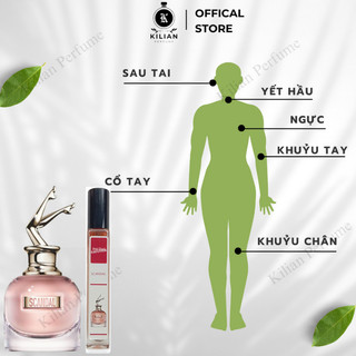 Nước hoa nữ Scandall 10ml, hương thơm trẻ trung, tươi mát lại đầy gợi cảm chiết 10ml - lila authentic