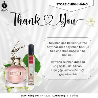 Nước hoa nữ Scandall 10ml, hương thơm trẻ trung, tươi mát lại đầy gợi cảm chiết 10ml - lila authentic