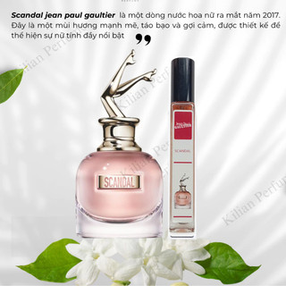 Nước hoa nữ Scandall 10ml, hương thơm trẻ trung, tươi mát lại đầy gợi cảm chiết 10ml - lila authentic