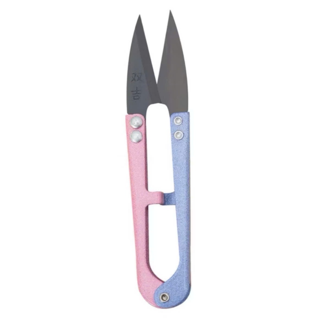 KÉO BẤM  2 MÀU LOẠI LỚN 12.6cm