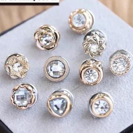 SET 10 KHUY CÀI ÁO MINI SIÊU ĐẸP CHO NỮ