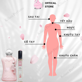 Nước hoa  Dllina Excllusif chiết 10ml  nước hoa nữ, phong cách tiểu thư, sang trọng, quyến rũ với hương cam,hoa hồng,