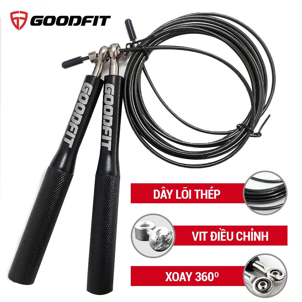 Dây nhảy thể dục, giảm cân GoodFit GF901JR