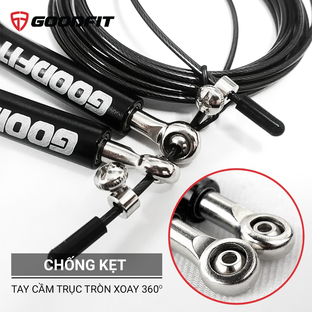 Dây nhảy thể dục, giảm cân GoodFit GF901JR