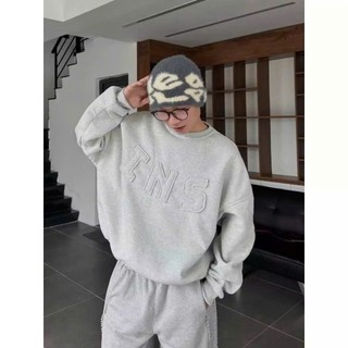Áo sweater INS ⚡️ MẶC LÀ THÍCH ⚡️ chữ nổi nữ chất vải nỉ trẻ trung tay bồng dáng boxy unisex DTB SSL