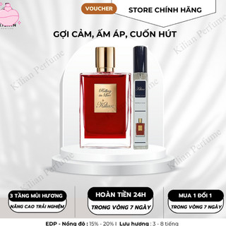 Nước hoa nữ Kiilian -Roliing In Love tinh tế , cuốn hút 10ml - hương hạnh nhân, xạ hương, nước hoa unisex