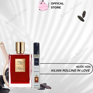 Nước hoa nữ Kiilian -Roliing In Love tinh tế , cuốn hút 10ml - hương hạnh nhân, xạ hương, nước hoa unisex