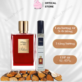 Nước hoa nữ Kiilian -Roliing In Love tinh tế , cuốn hút 10ml - hương hạnh nhân, xạ hương, nước hoa unisex