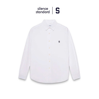 (Best Seller) Áo sơ mi SilenceStandard Eco Oxford Logo S/Basic [SO06]