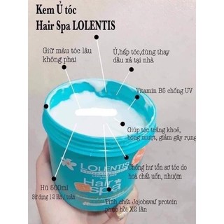 Dầu Hấp Kem Ủ Tóc Lolentis Hair Spa Thái Lan 500ml Làm Mềm Hạn Chế Khô Xơ Tóc - CÔ THƯ MARKET