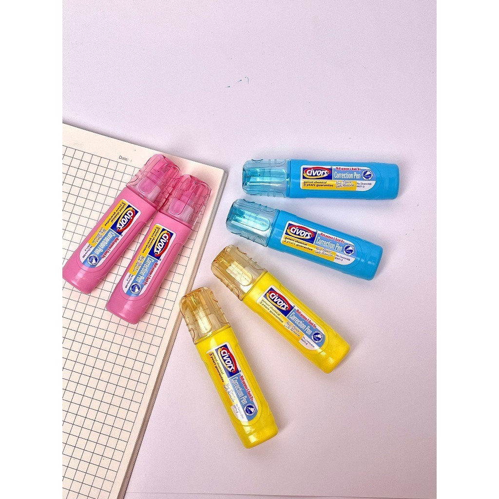 Vỉ 24 cây bút xóa nước civors 008