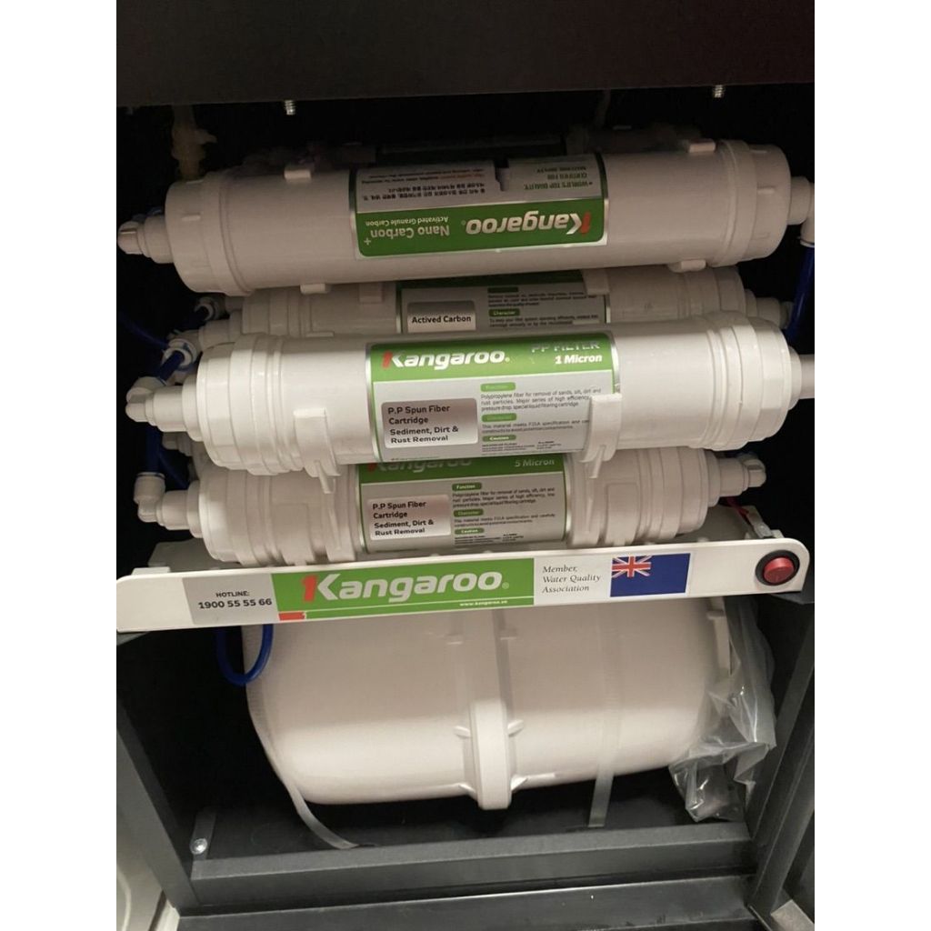 Ảnh Bộ lõi lọc nước 123 Kangaroo đúc liền (Lõi HK)  dùng cho KG10A4VTU; KG100HK; KG100ES; KG100HI; KG10A4 3