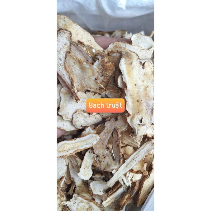 500GR Bạch Truật Khô Nguyên Chất Làm Đẹp Da, Giảm Mồ Hôi Trộn, Hỗ Trợ Cải Thiện Sức Khoẻ