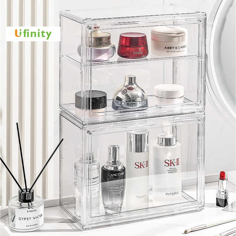 Lifinity Hộp Mica Trong Suốt Có Thể Treo Tường - Trưng Bày Đa Năng Cho Mô Hình, Búp Bê, Lego