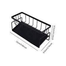 Kệ Đựng Đồ Rửa Chén 2 TẦNG ĐEN (Có khay)