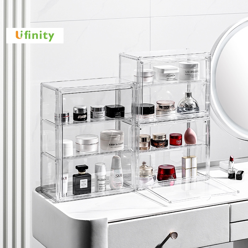 Lifinity Hộp Mica Trong Suốt Có Thể Treo Tường - Trưng Bày Đa Năng Cho Mô Hình, Búp Bê, Lego