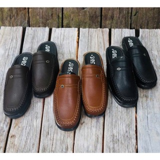 Giày không gót nam mẫu mới..size từ 38-43..phom chuẩn đẹp..da mềm..khâu đế sẵn chắc chắn