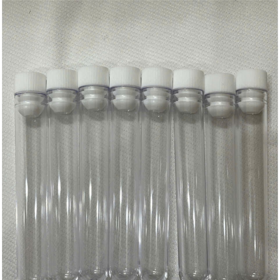 Bịch 500 Ống nghiệm trắng có nắp đậy 5ml , ống nghiệm trắng không nắp và có nắp.
