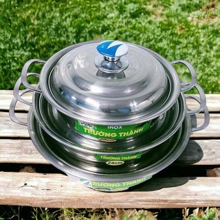 Nồi lẩu inox (size 20cm, 22cm, 24cm, 26cm)