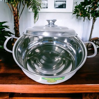 Nồi lẩu inox (size 20cm, 22cm, 24cm, 26cm)