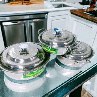 Nồi lẩu inox (size 20cm, 22cm, 24cm, 26cm)