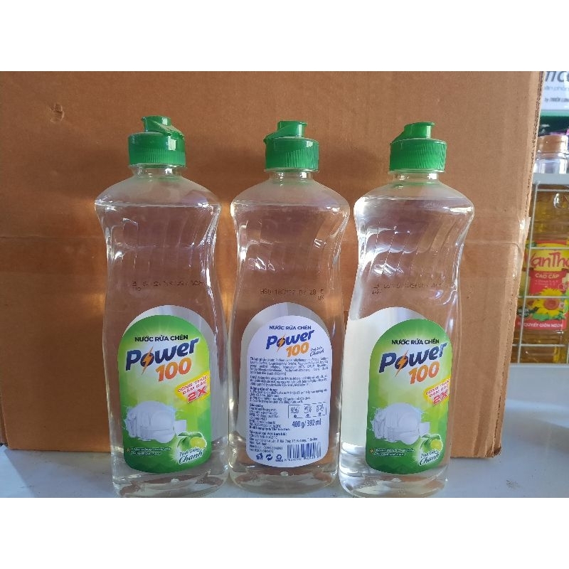 combo 3 chai nước rửa chén POWER 100