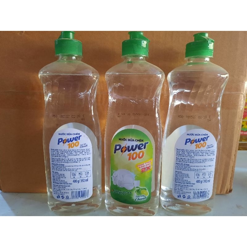 combo 3 chai nước rửa chén POWER 100