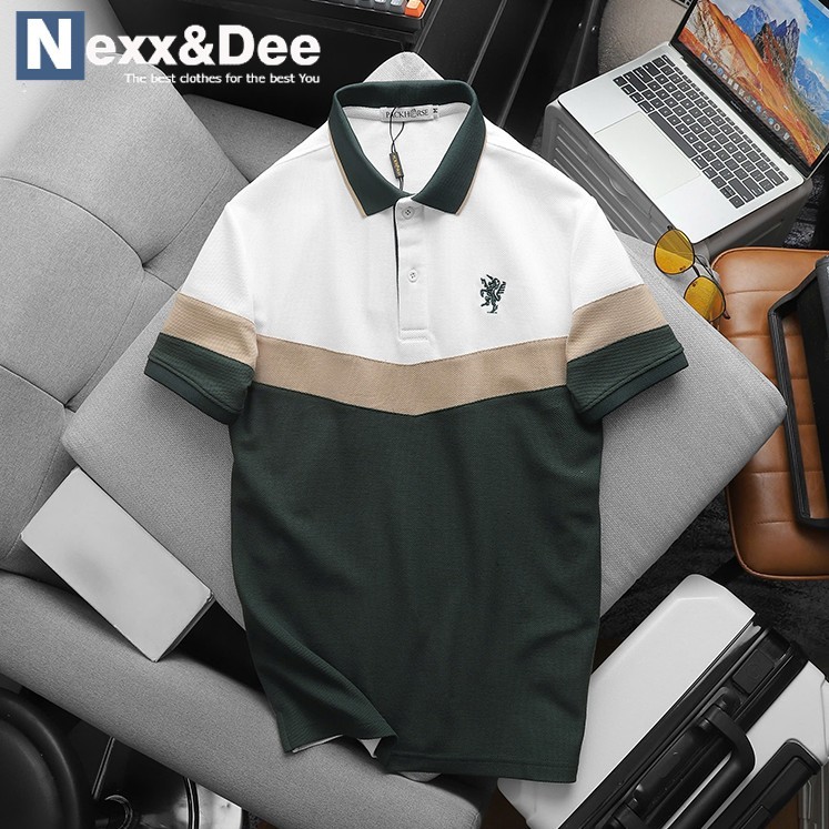 Áo thun POLO nam cá sấu có cổ bẻ trẻ trung niên big size 3xl Nexx&Dee ...