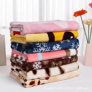Chăn mền 2 lớp tuyết nhung nặng 900g siêu ấm mền mịn 1,6mx2m bao đẹp - Nhập tại xưởng HiLOGI