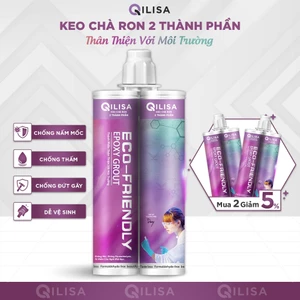 Keo Chà Ron Qilisa Cao Cấp - Keo Chít Mạch Chống Thấm Nhà Vệ Sinh, Nhà Bếp