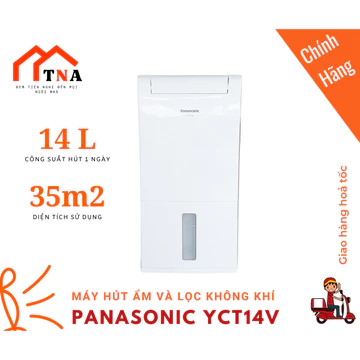 Máy hút ẩm và lọc không khí Panasonic F-YCT14V - 14L/ ngày - 35m2 - Hàng chính hãng