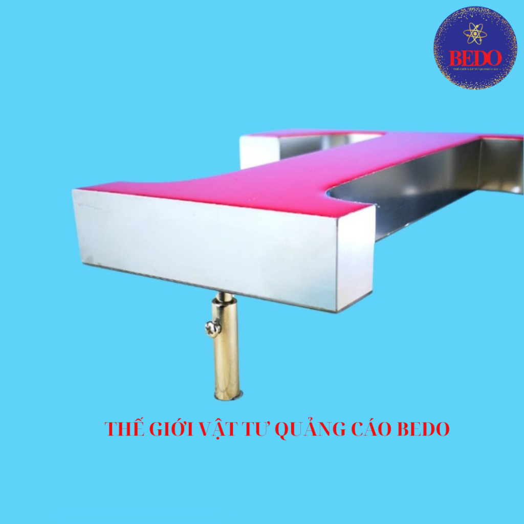 Ốc Cách Tường Inox BEDO Phi 2cm 3cm 4cm Hắt LED Chữ Nổi Logo Quảng Cáo Sang Trọng Bền Đẹp