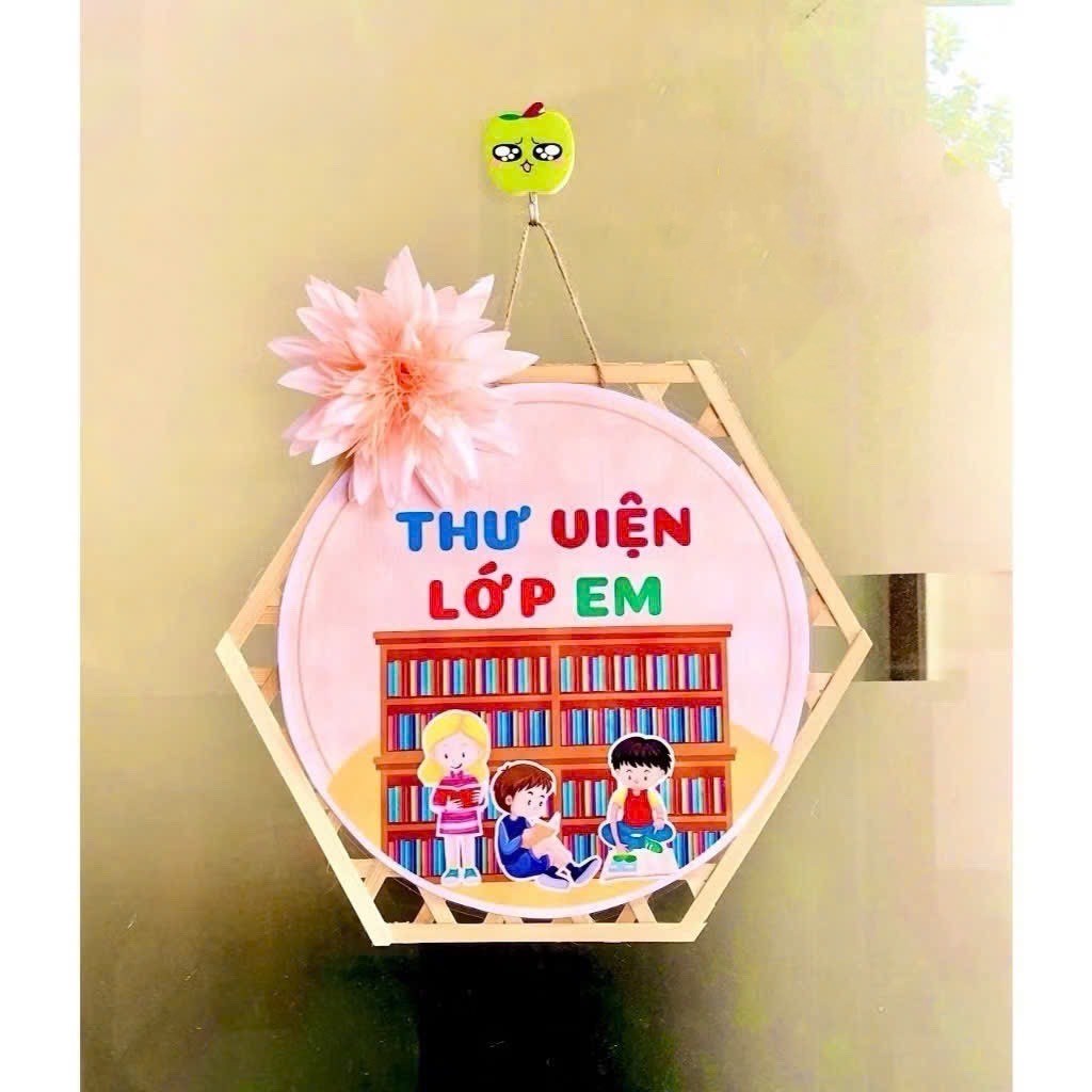 NAN TRE HÌNH THOI , TRÒN TRANG TRÍ LỚP