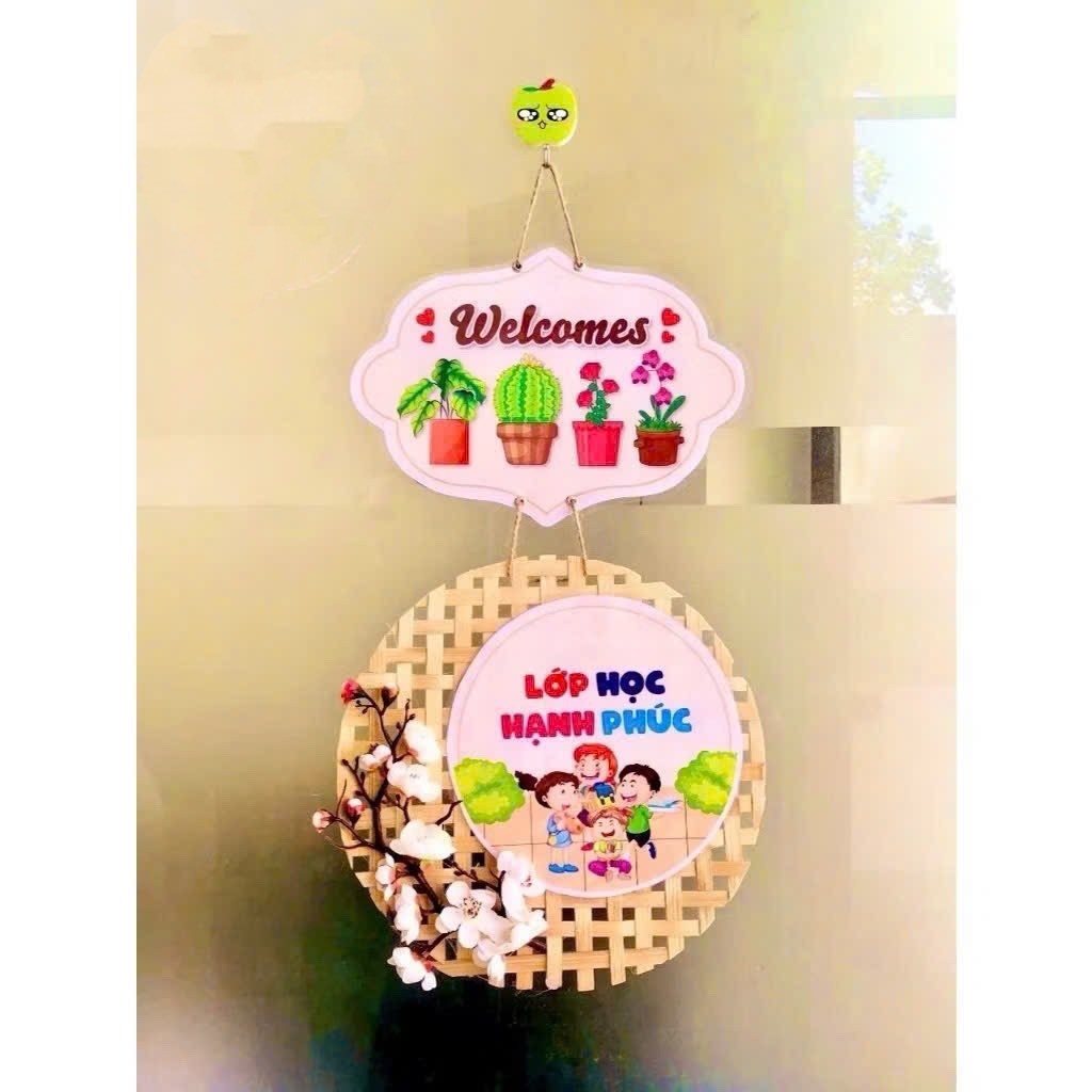 NAN TRE HÌNH THOI , TRÒN TRANG TRÍ LỚP