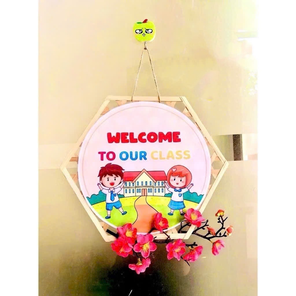 NAN TRE HÌNH THOI , TRÒN TRANG TRÍ LỚP