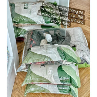 Set 6 Túi Hút Chân Không Green - Cất Chân, Quần Áo, Siêu Tiện Lợi,kho Sỉ Gia Dụng Aluu