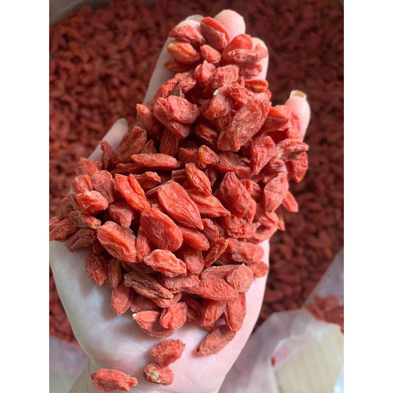 500GR (HÀNG THƯỢNG HẠNG) Kỷ Tử Ninh Hạ, Kỷ Tử Ngọt, Câu Kỷ Tử Sấy, Làm Chè Dưỡng Nhan