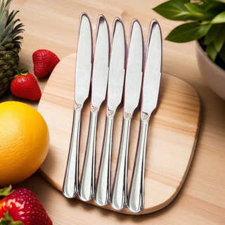 ̣̣Combo 5 cây Dao Bít tết - (Steak Knife)-Dao Inox  Dùng Trên Bàn Ăn- Chia Nhỏ Thức Ăn Lịch Sự