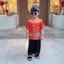 Bộ quần áo trẻ em (7-43kg) [KHÔNG KÈM KHĂN] Bộ quần áo bà ba túi caro chất Lụa mềm mái cho bé