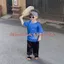 Bộ quần áo trẻ em (7-43kg) [KHÔNG KÈM KHĂN] Bộ quần áo bà ba túi caro chất Lụa mềm mái cho bé