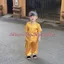Bộ quần áo trẻ em, sét bà ba lụa mềm mại - Chất vải Lụa phi bóng, thấm hút mồ hôi