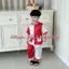 Bộ quần áo bà ba ghép màu cho bé size lớn (7-35kg) [KHÔNG KÈM KHĂN] Sét quần áo bà ba cho bé - Chất lụa mềm mại cho bé