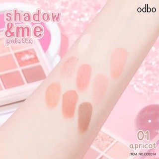 Bảng mắt Odbo Shadow & Me Palette OD2014 9 Ô