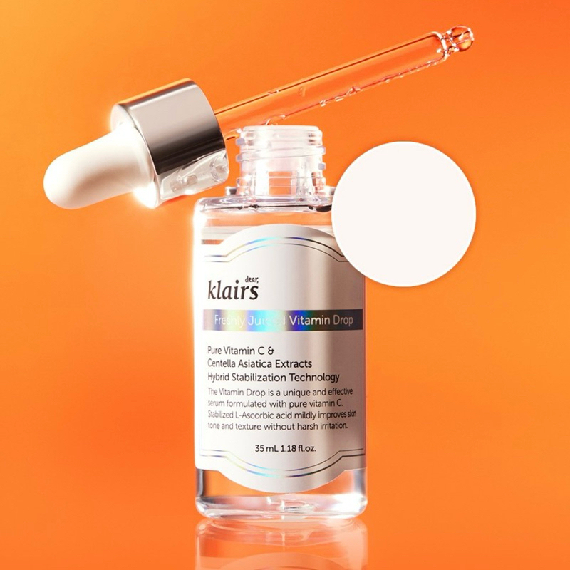 Serum Vitamin C dưỡng trắng da Klairs Freshly Jucied Vitamin Drop serum