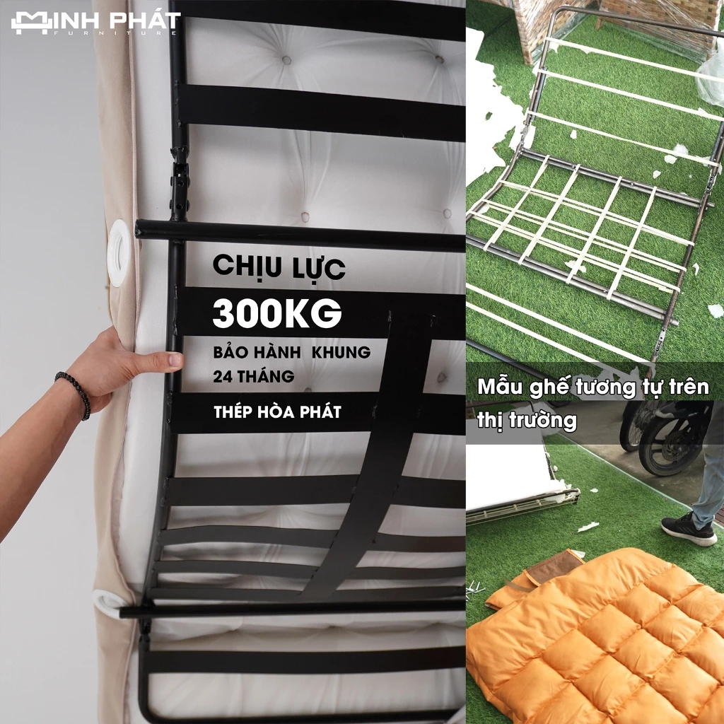 Ghế Minh Phát Ghế Bập Bênh 5 nấc điều chỉnh, thư giãn, đọc sách, Minh Phát Furniture
