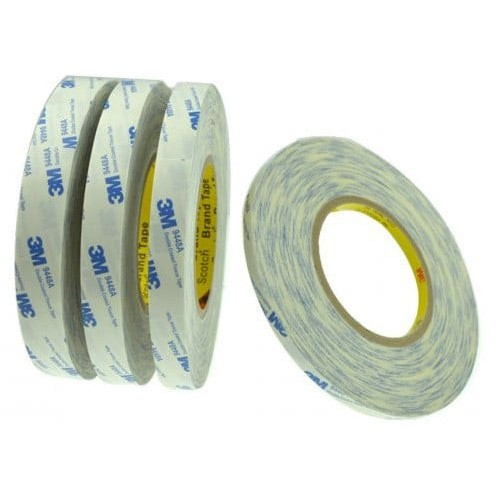Băng Dính 3M 9448A BEDO 2 Mặt Siêu Mỏng 0.15mm Cuộn 50m Độ Dính Cao Dán Đa Năng Chuyên Dụng