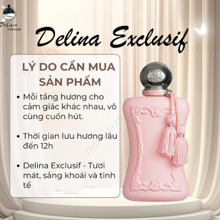 Nước hoa nữ Marly Delina Eau de Parfum chiết 30ml, nước hoa nữ thơm lâu, thanh lịch và quyến rũ