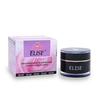 Kem Dưỡng Trắng Da, Chống Nắng Elise 15g