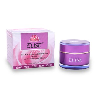 Kem Trắng Da, Ngừa mụn Chống Nắng Elise 15g